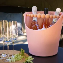 Aarikka Saunakiulu Nuppu pinkki