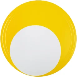 Aarikka tarjotin Ø 38 cm tuliainen keltainen