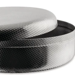 Alessi Extra Ordinary Texture säilytyspurkki 3,1 L  teräs