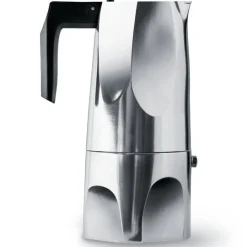 Alessi Ossidiana espressopannu 6 kuppia alumini