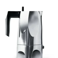 Alessi Ossidiana espressopannu 3 kuppia alumini