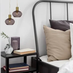 Aneta Lighting Bell Ikkunavalaisin mattamessinki/savulasi