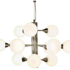 Aneta Lighting Fidelio 12-os. kattovalaisin kromi