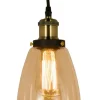 Aneta Lighting kattovalaisin Becky antiikki/meripihka