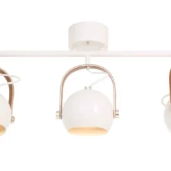Aneta Lighting kattovalaisin Bow 3-os. valkoinen