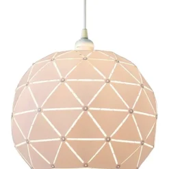 Aneta Lighting kattovalaisin Lattice 30 cm valkoinen