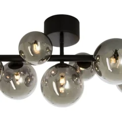 Aneta Lighting kattovalaisin Molekyl musta 7-os.