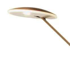 Aneta Lighting lattiavalaisin Cadiz upplight musta/mattamessinki LED