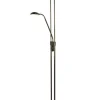 Aneta Lighting lattiavalaisin Nice LED uplight mustakromi