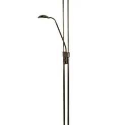 Aneta Lighting lattiavalaisin Nice LED uplight mustakromi