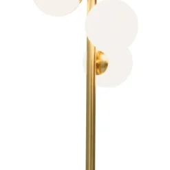 Aneta Lighting pöytävalaisin Molekyl 3-os. mattamessinki