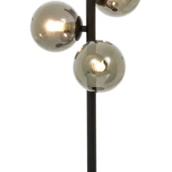 Aneta Lighting pöytävalaisin Molekyl 3-os. musta