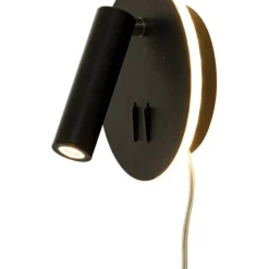 Aneta Lighting seinävalaisin Ace LED musta