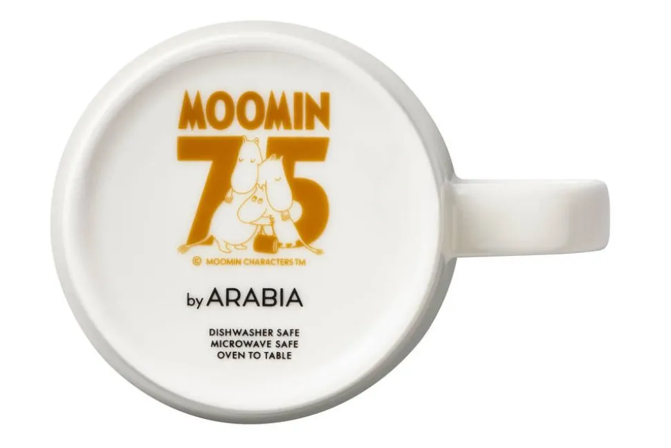 Arabia Muumi muki Tiuhti ja Viuhti 0,3 L vihreä