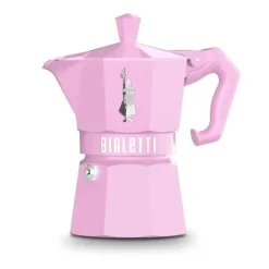Bialetti espressokeitin 3 k. Moka Exclusive vaal.punainen