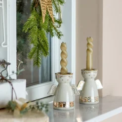 Bloomingville kynttilälyhty Faella valkoinen 2 kpl