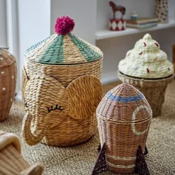Bloomingville Mini kori Bobo Basket kannella natural