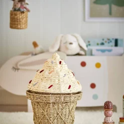 Bloomingville Mini kori Cillie kannella beige