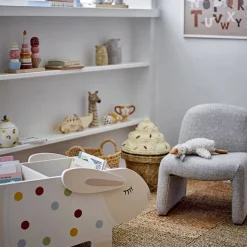 Bloomingville Mini kori Cillie kannella beige