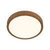 Briloner Runa LED-plafondi Ø 28 cm puu