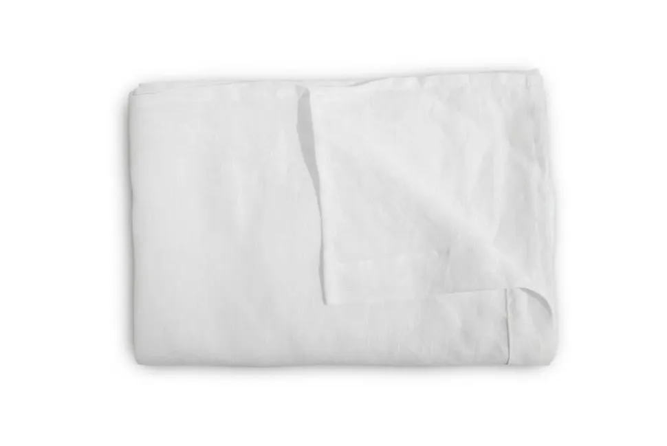 Create Home Pellava lakana 150x270 valkoinen