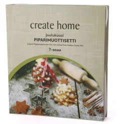 Create Home piparimuottisetti joulukuusi 7-os.