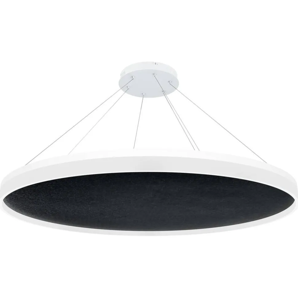 Design by Grönlund Acoustic Circulo 120 kattovalaisin musta 4000K