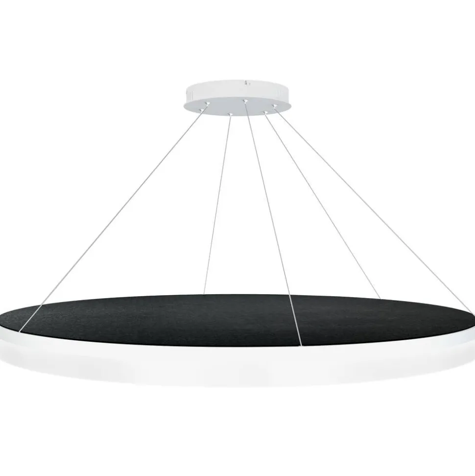 Design by Grönlund Acoustic Circulo 120 kattovalaisin musta 4000K