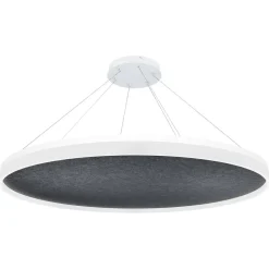 Design by Grönlund Acoustic Circulo 120 kattovalaisin tummanharmaa 3000K