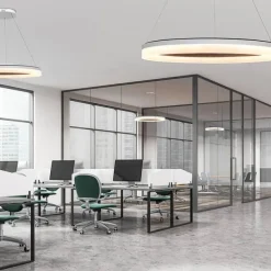 Design by Grönlund Acoustic Circulo 120 kattovalaisin tummanharmaa 3000K