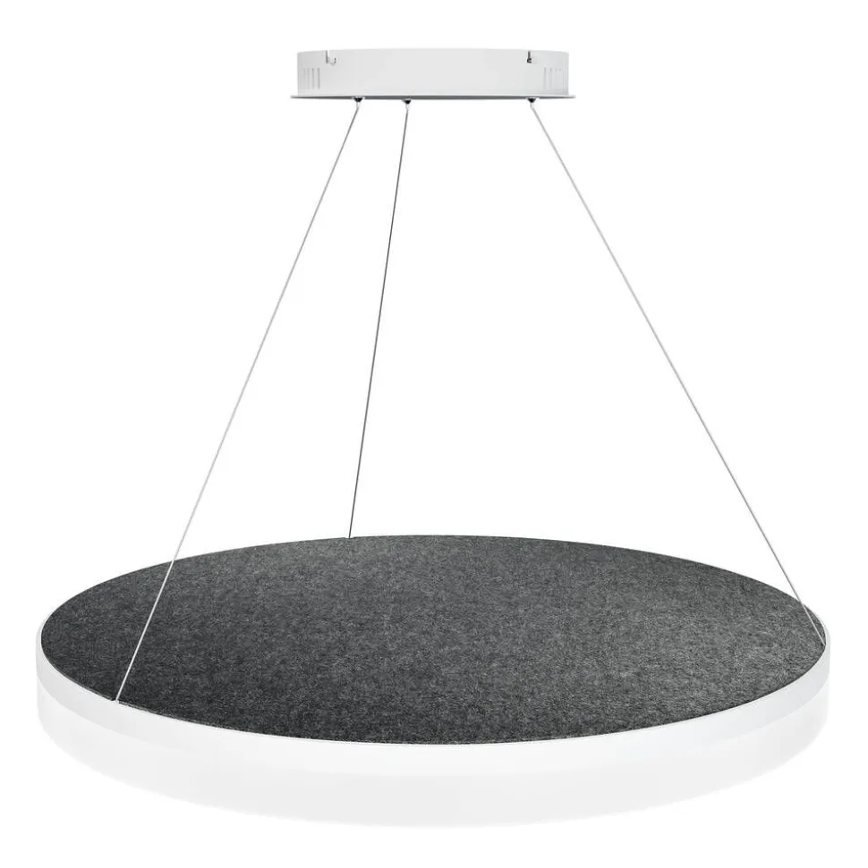 Design by Grönlund Acoustic Circulo 80 kattovalaisin tummanharmaa 3000K
