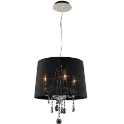 Design by Grönlund Crystal kattovalaisin pieni musta