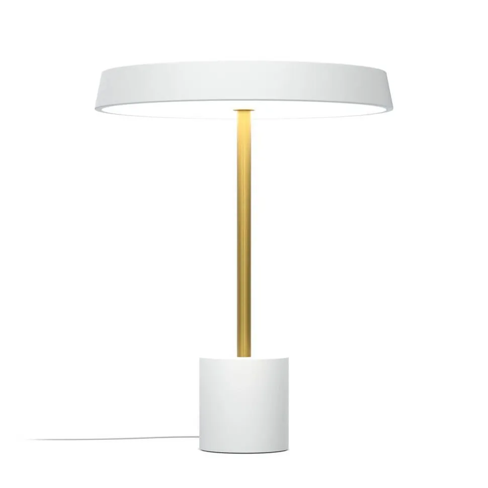 Design by Grönlund pöytävalaisin Kimber valkoinen