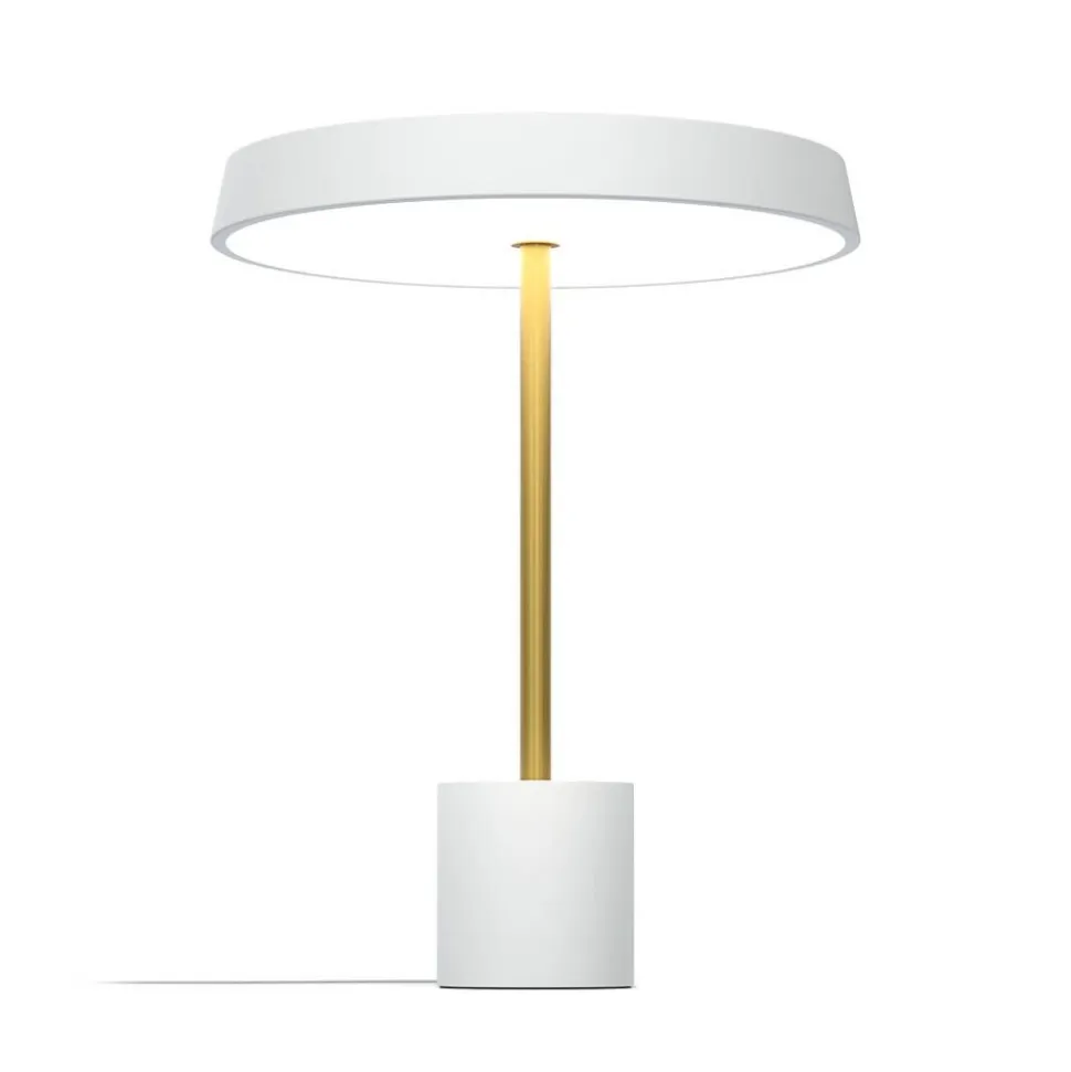 Design by Grönlund pöytävalaisin Kimber valkoinen