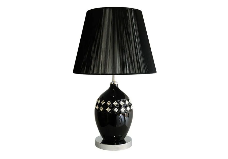 Design by Grönlund pöytävalaisin Shine 56 cm musta