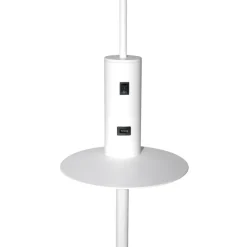 Design by Grönlund Vigo USB lattiavalaisin valkoinen