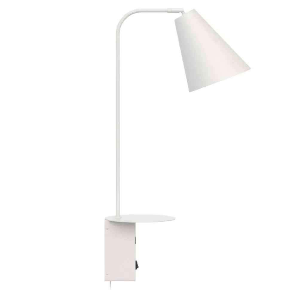Design by Grönlund Vigo USB seinävalaisin valkoinen