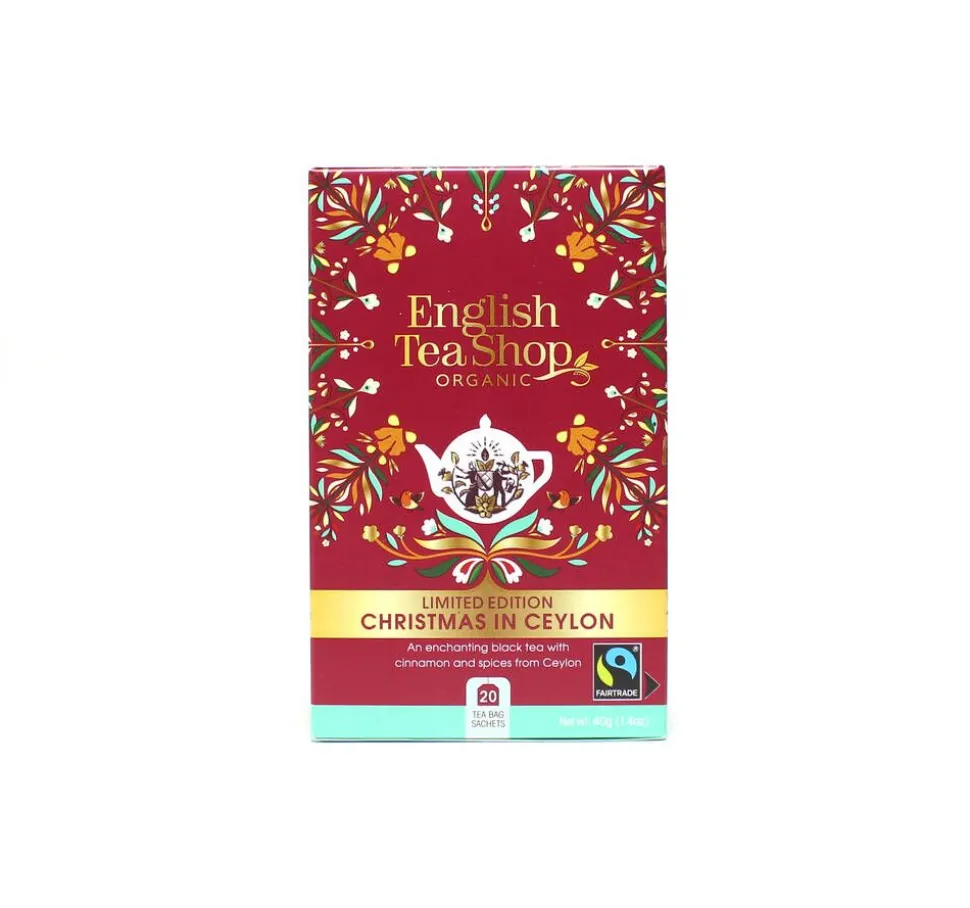 English Tea Shop joulutee Christmas in Ceylon 20 pss