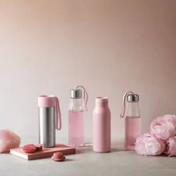 Eva Solo juomapullo lasia Rose quartz 0,5 l