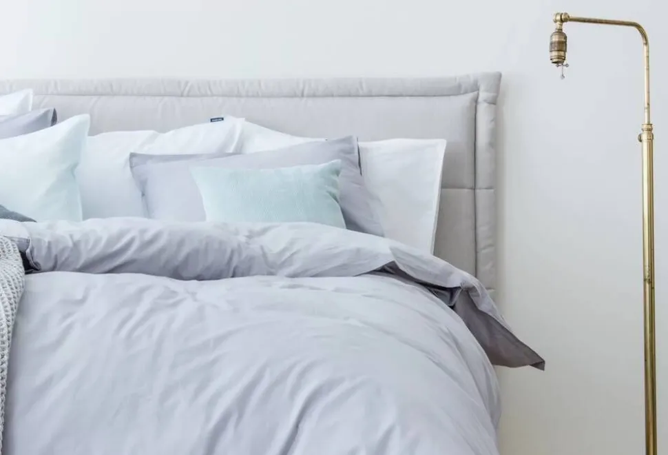 Familon Percale pussilakanasetti tupla harmaa 230x220/2x55x65