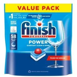 Finish konetiskitabletit 58 kpl Power all in one
