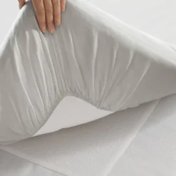 Finlayson Muotoonommeltu aluslakana twill 90x200x25cm harmaa