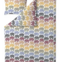 Finlayson pussilakanasetti Elefantti 150x210+50x60 cm multi/