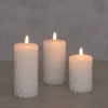 Finnlumor LED-kynttiläsarja Carisma 3D liekki 3-os.