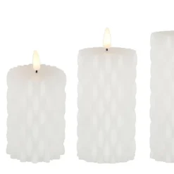 Finnlumor LED-kynttiläsarja Carisma 3D liekki 3-os.