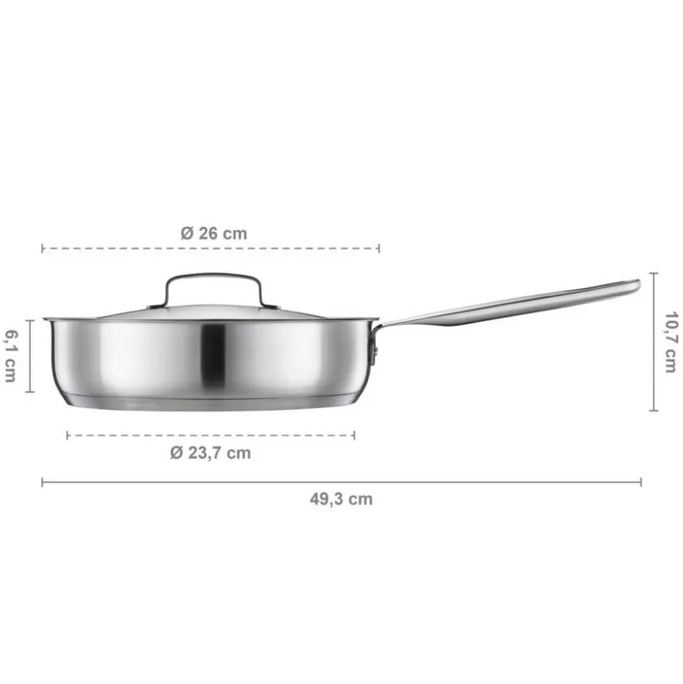 Fiskars All Steel paistokasari 26 cm