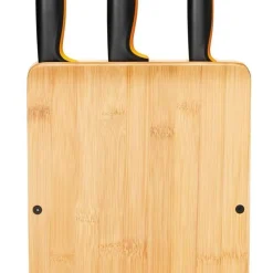 Fiskars Functional Form veitsitukki bambu (sis. 3 veistä)