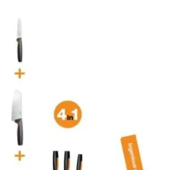 Fiskars Functional Form veitsitukki muovi (sis. 3 veistä)