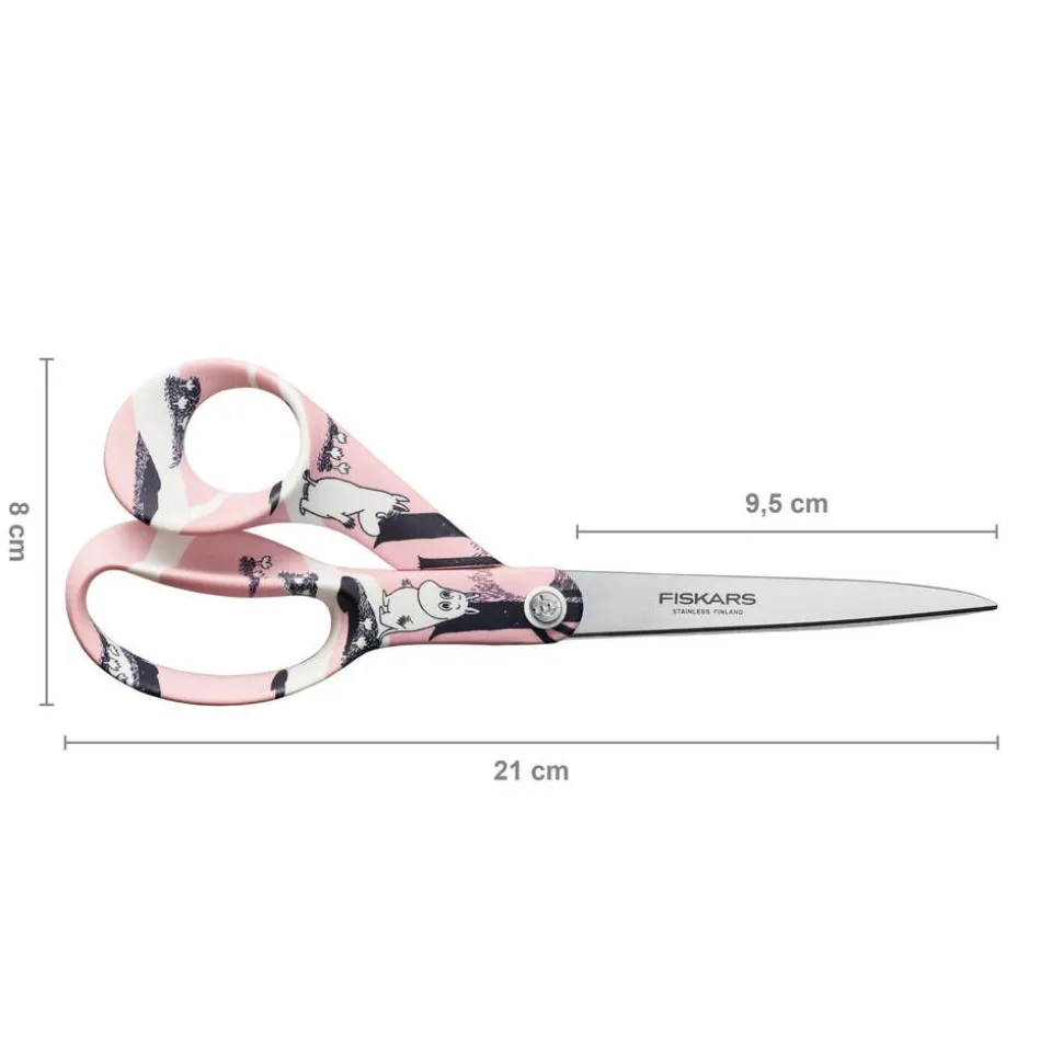 Fiskars Muumi yleissakset 21 cm Rakkaus