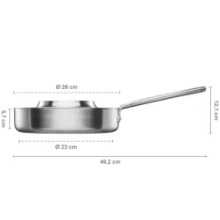 Fiskars Norden paistokasari 26 cm kannella